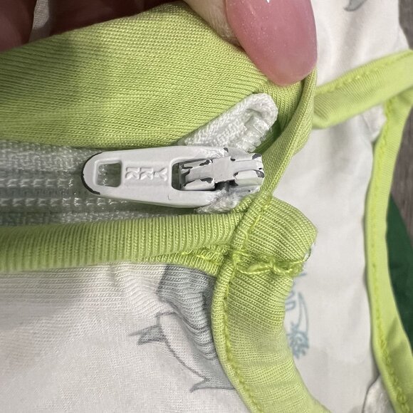 Coco Moon Hawaii Bamboo 9-12M Shark Print Zipper Coverall - Picture 5 of 6